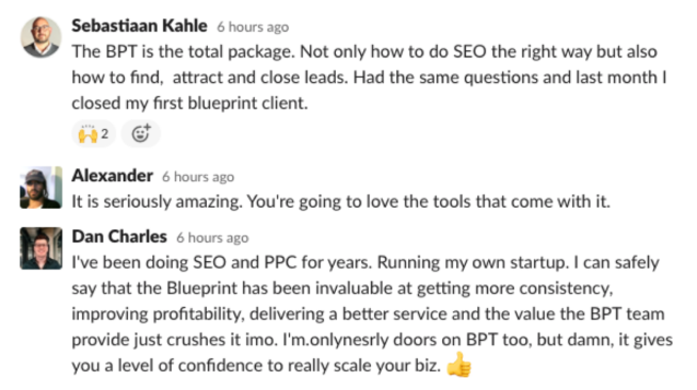 Sebastiaan Kahle -- closed first blueprint client